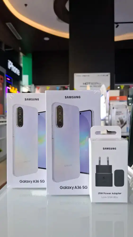 FREE ADAPTOR 25W! SAMSUNG A36 8+8/256GB SEGEL GARANSI SEIN RESMI