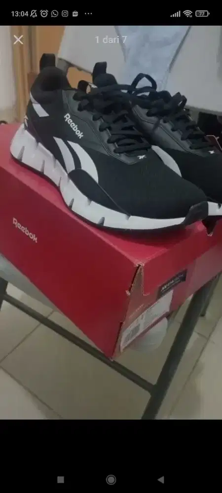 Sepatu Reebok Zig Dynamica STR - Size 45