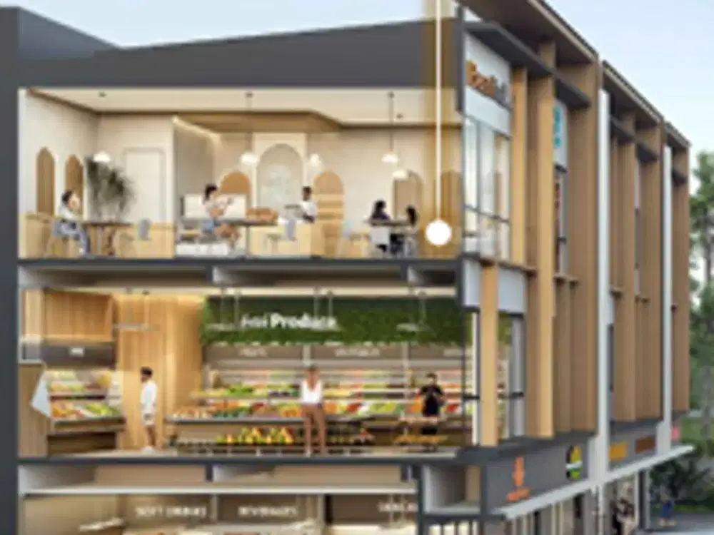 RUKO WEST VILLAGE BSD CITY 3 LANTAI HANYA 2 M-AN