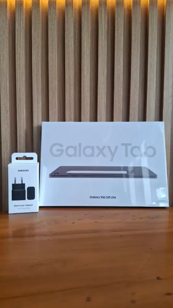 FREE ADAPTOR 25W! SAMSUNG TAB S10LITE RAM 6/128 BISA COD