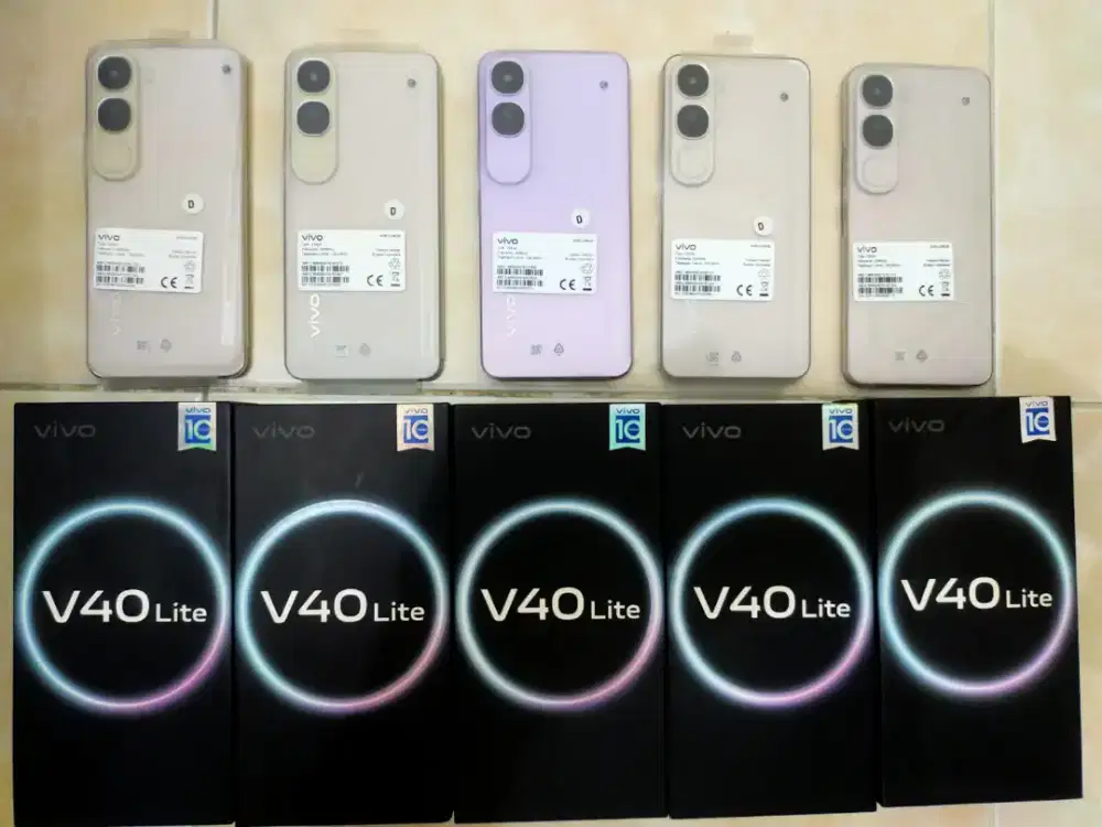 Vivo V40 lite 8/256 asli Vivo bukan barang refurbish