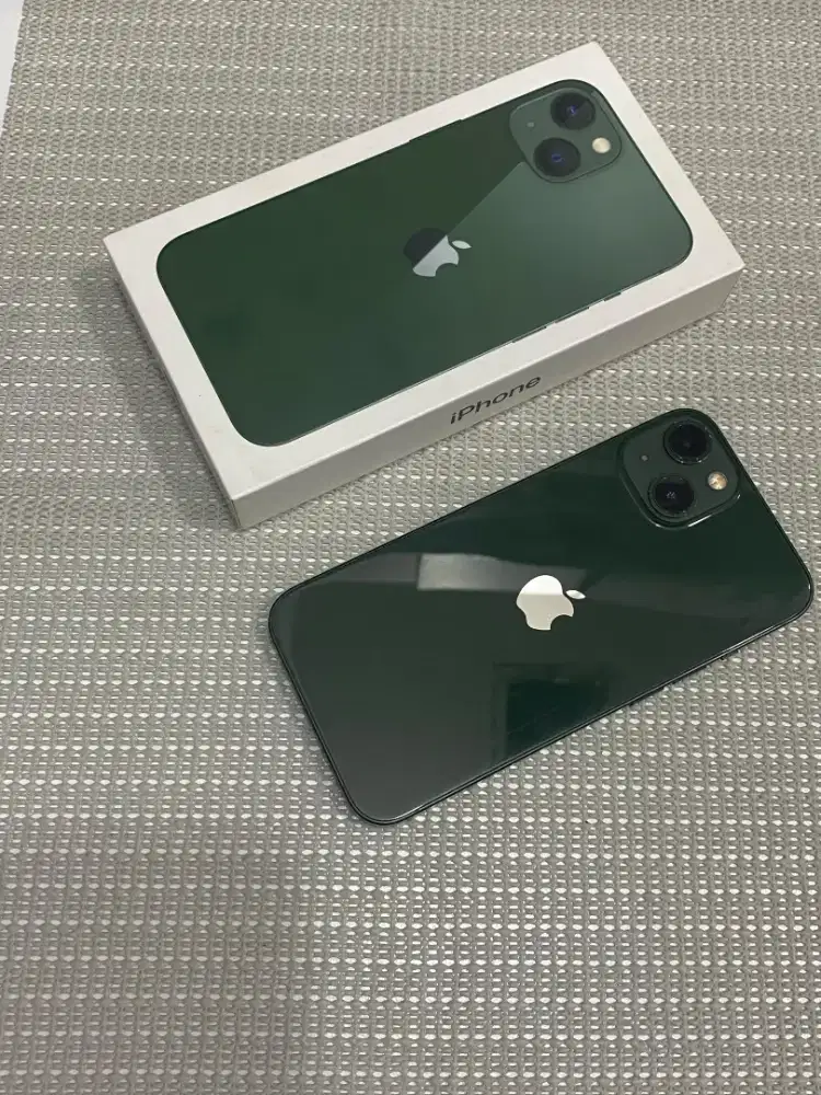 IPHONE 13 128GB IBOX SECOND WARNA GREEN