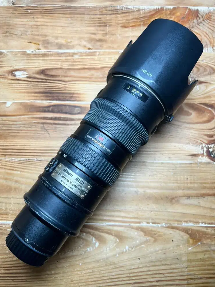 Lensa Nikon 70-200mm f2.8 VR I