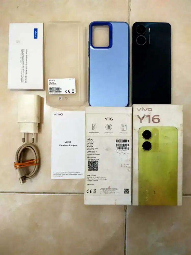 Vivo Y16 3/32 & 4/128 asli Vivo bukan barang refurbish