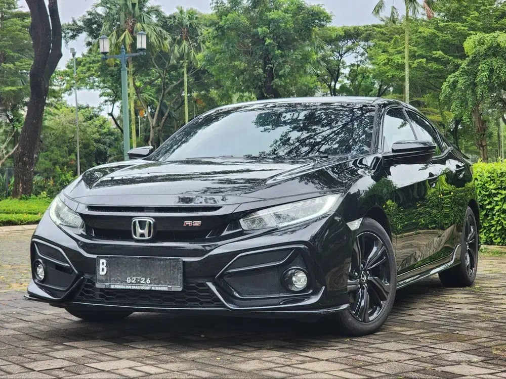 TDP 35.JT NEGO| CIVIC TURBO RS HB 1.5 AT 2021 NIK'2020 HITAM SEGER !!