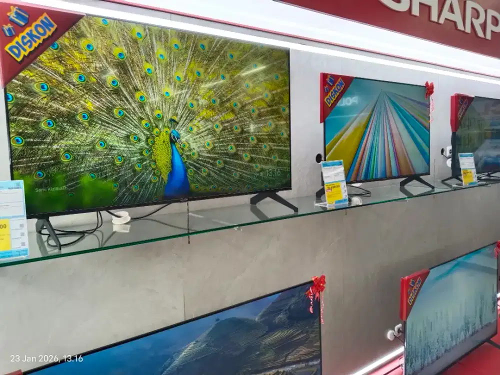 TV Digital, Smart, Android, Google. Cicilan tanpa DP,  Cukup KTP