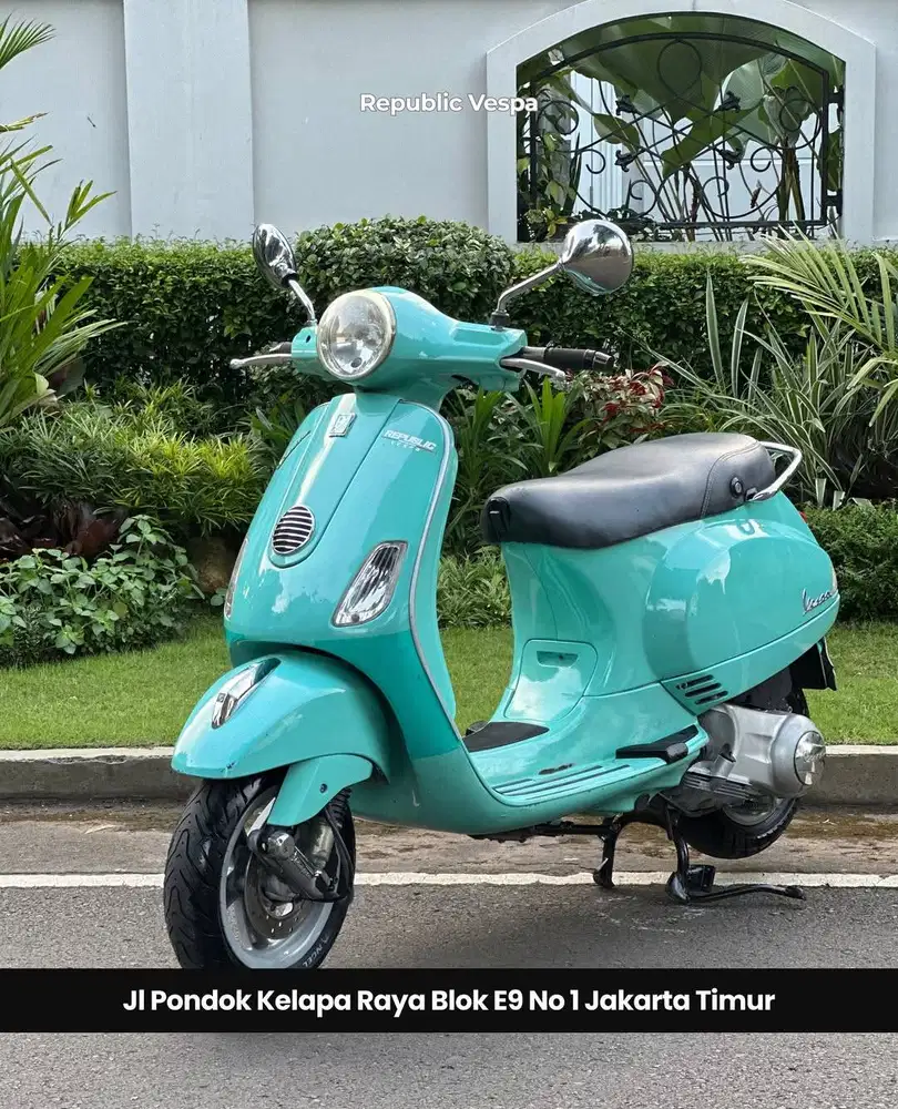 TERMURAH DIJUAL CEPAT PIAGGIO VESPA LX 150 2V IE TAHUN 2012 HIJAU