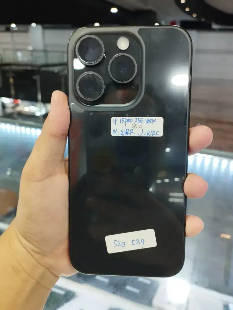 IPHONE 15 PRO 256GB BLACK EKS IBOX