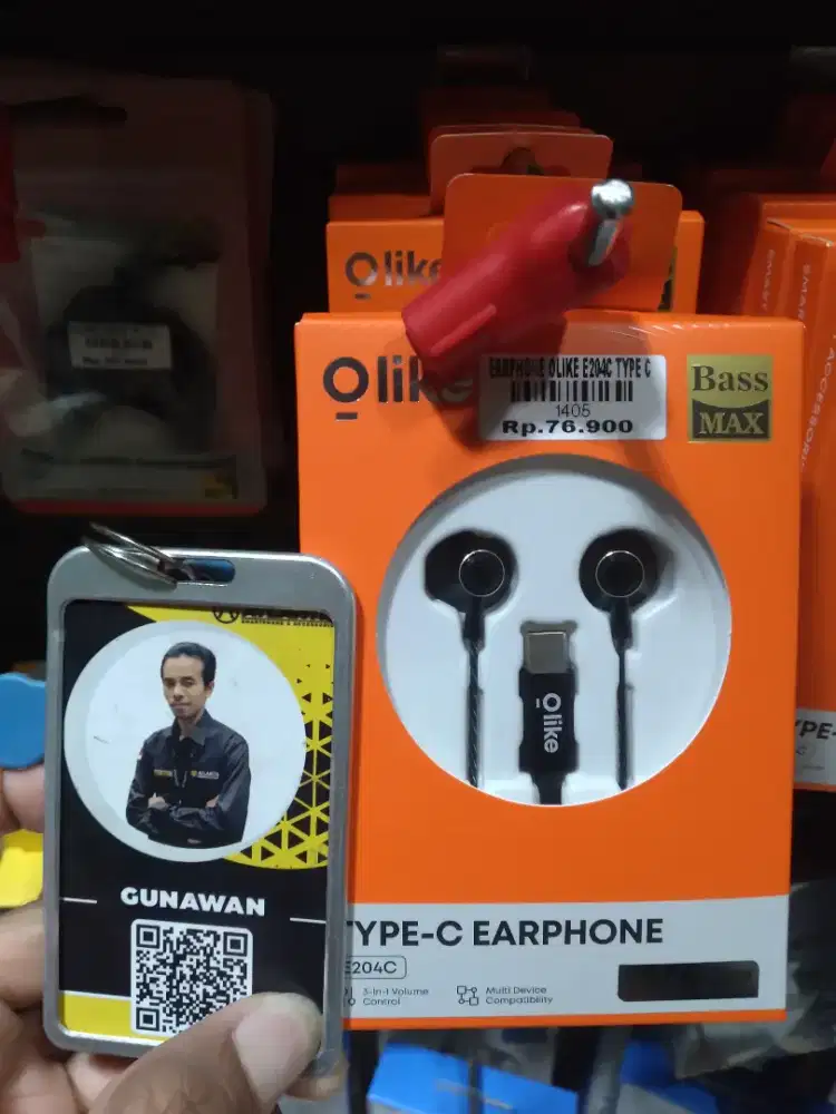 Headset OLIKE E204C ATLANTIS DAHSYAT