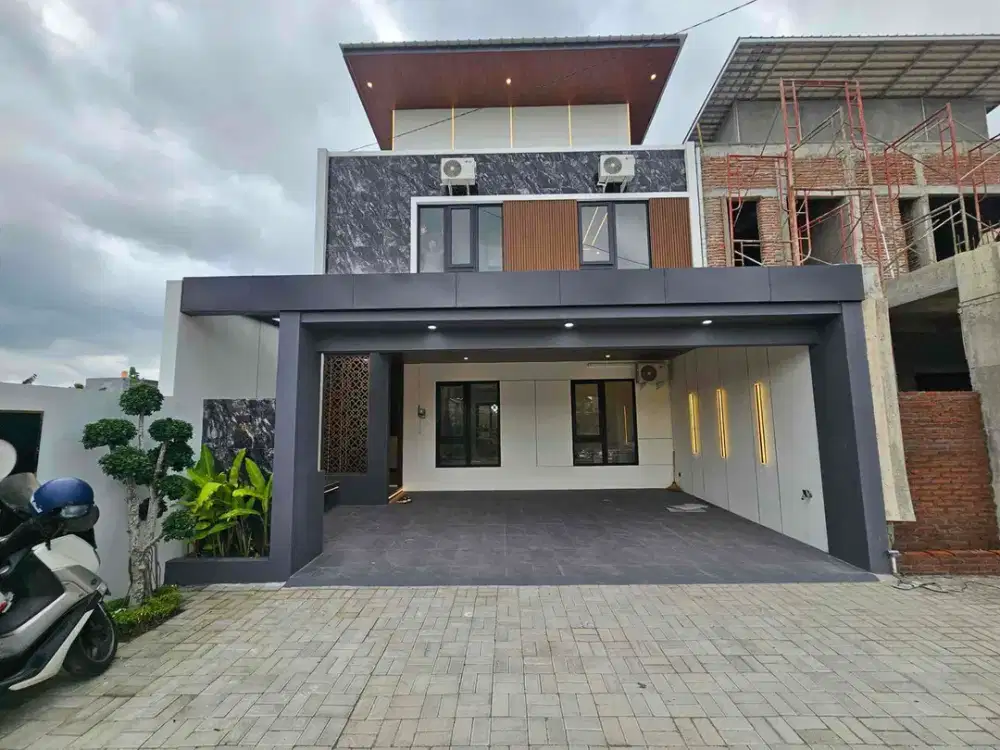 Dijual Rumah Mewah Jogja Modern Kontemporer Furnished di Wedomartani Ngemplan Sleman Yogyakarta