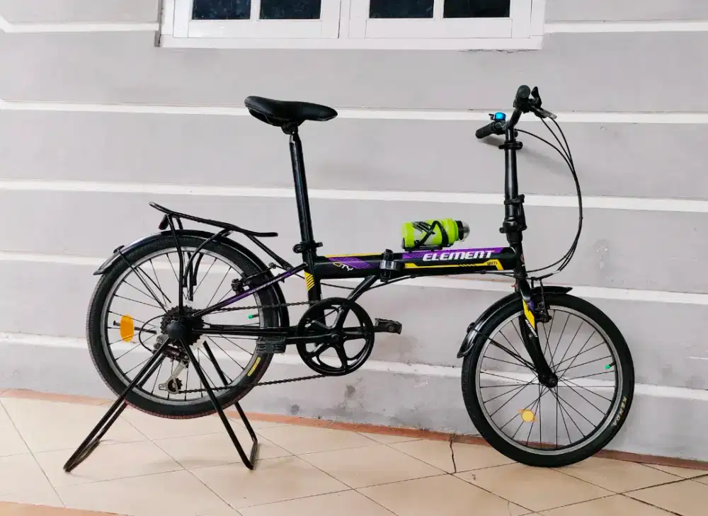 Sepeda lipat merek element city uk'20 hrg 580rb net