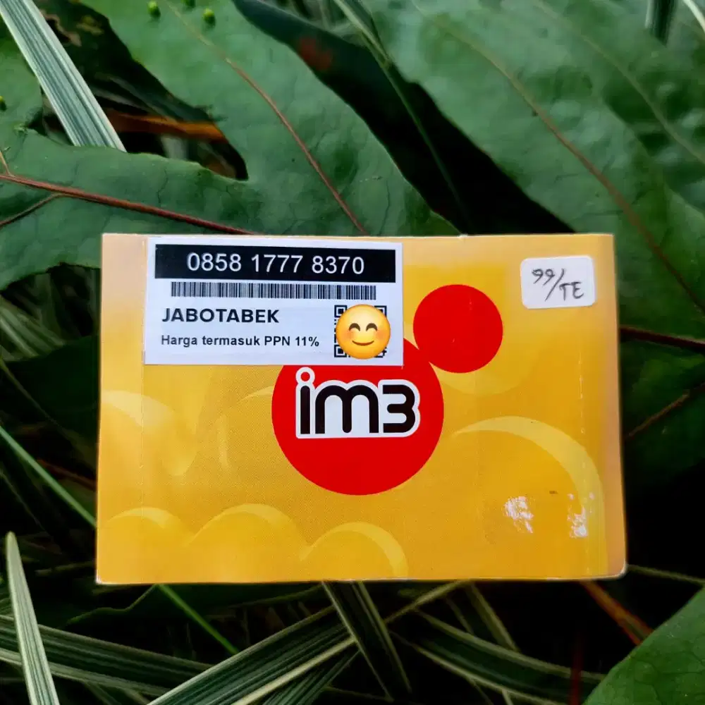 Nomor Cantik Hokki Indosat Oredoo Kartu Perdana IM3 Reguler