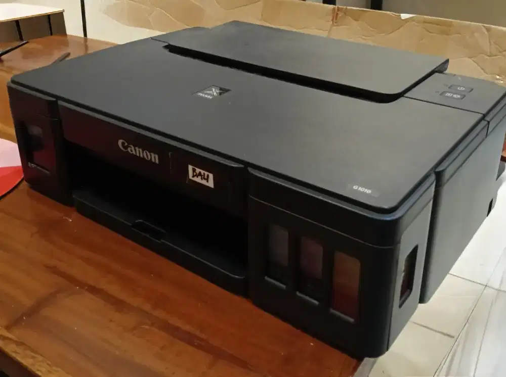 Dijual Printer 2 buah CANON PIXMA G1010. Masih garansi. Mulus hasil ok