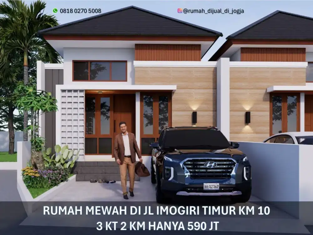 Rumah dekat RS Nur Hidayah di Jl Imogiri Timur KM 10 Jetis Proses Bangun