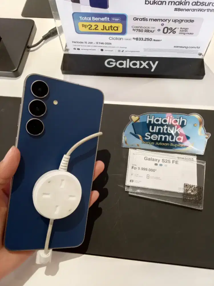 SAMSUNG S25 FE 8/256GB CICILAN TANPA KARTU KREDIT