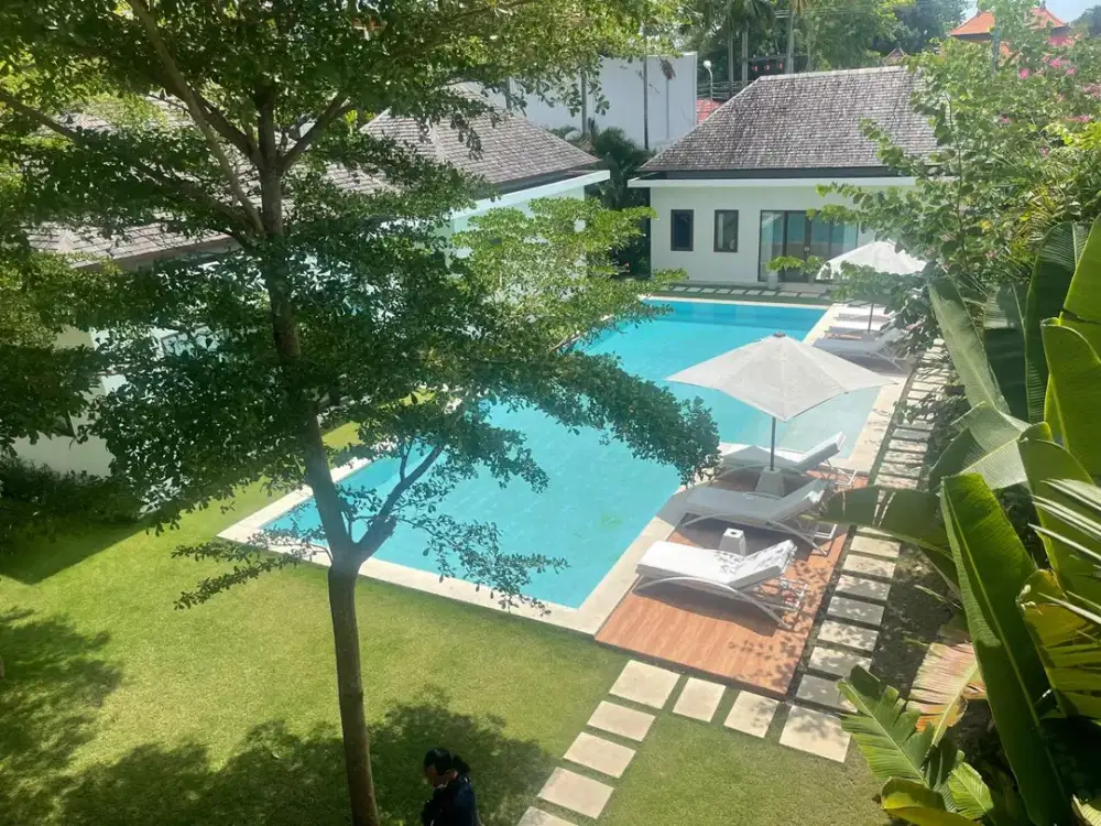 For Sale Luxury Modern Commercial Villa Full Furnished In Kayutulang Selatan Canggu Bali. Closed To Batubolong Beach