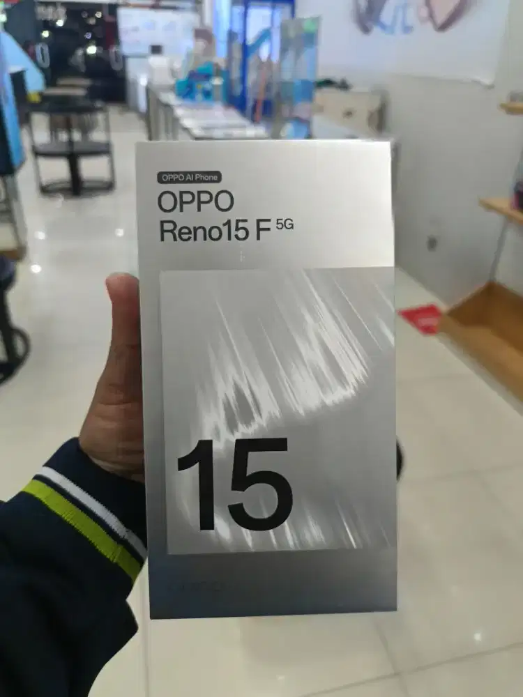 Oppo Reno 15 F 5G 8/128 Gress garansi 1thn