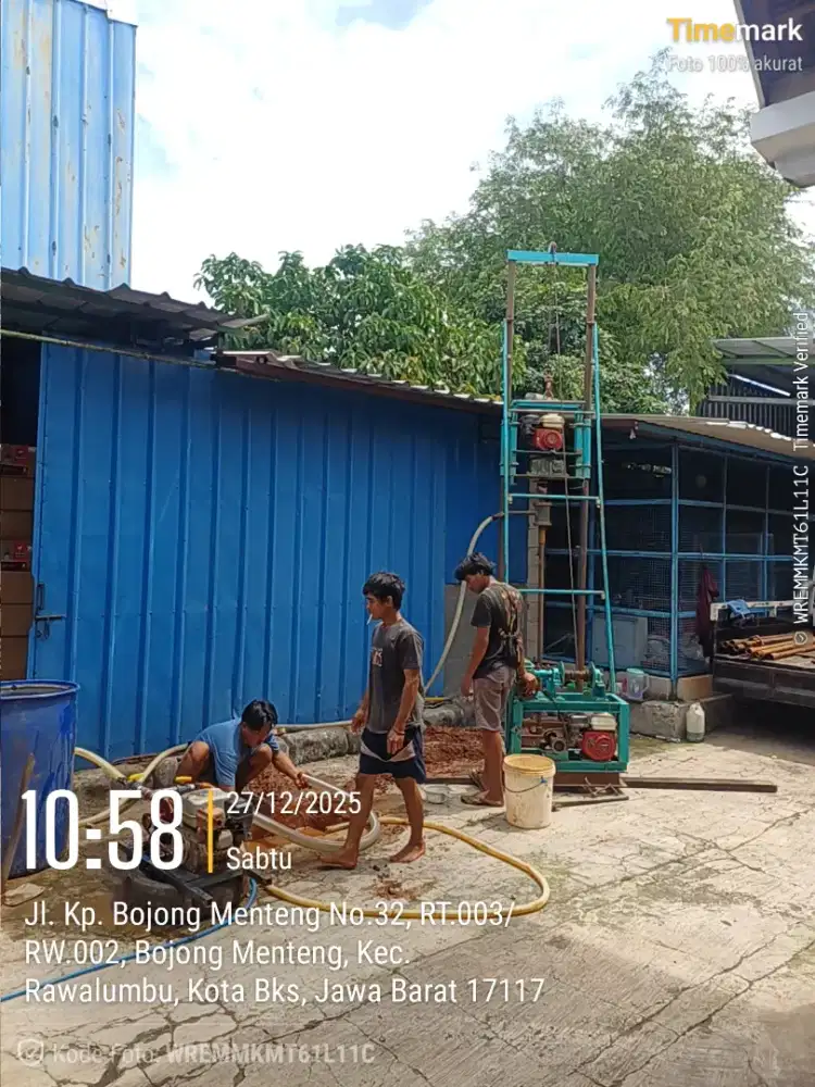 Tukang bor sumur dan service pompa air