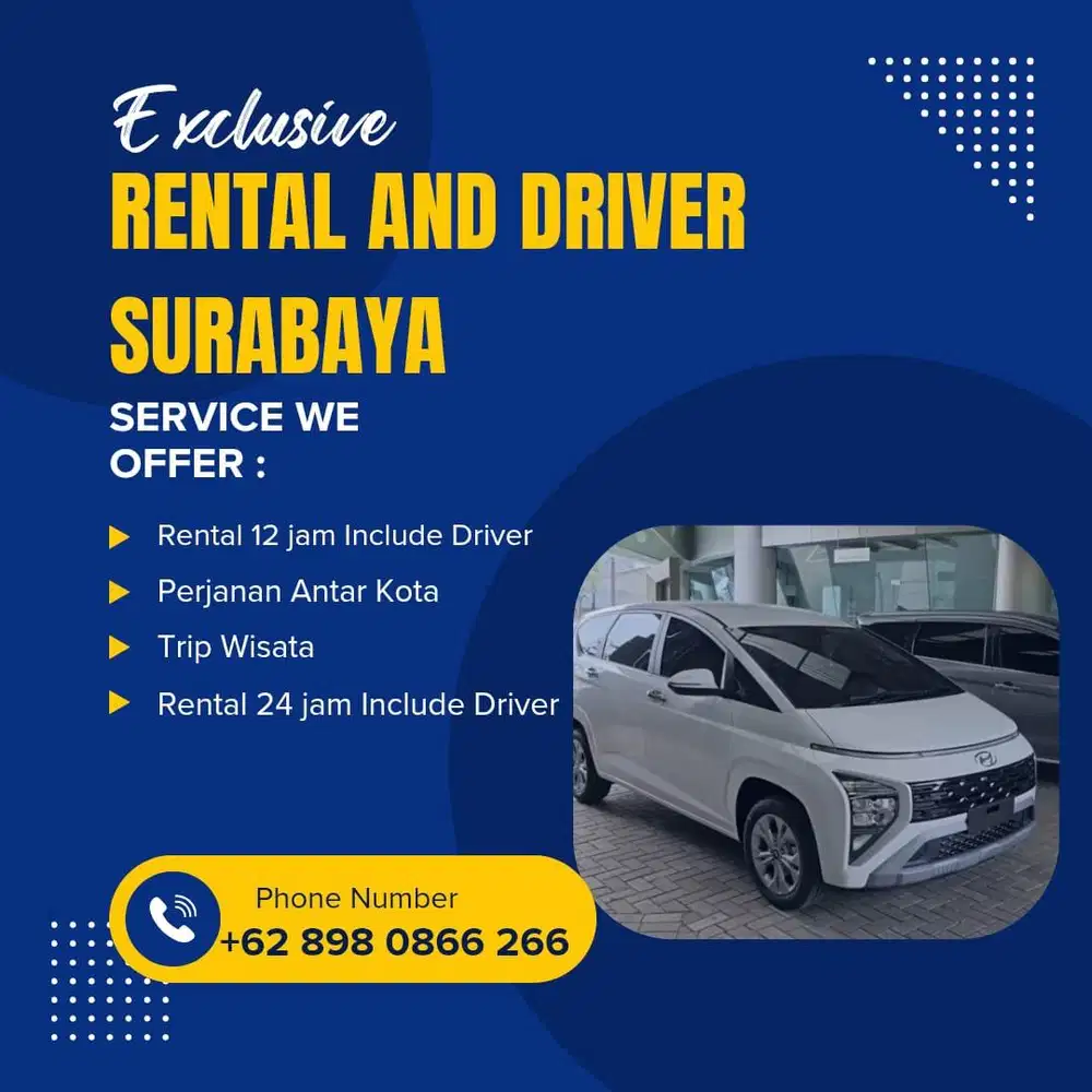 Rental Mobil dalam kota dan luar kota