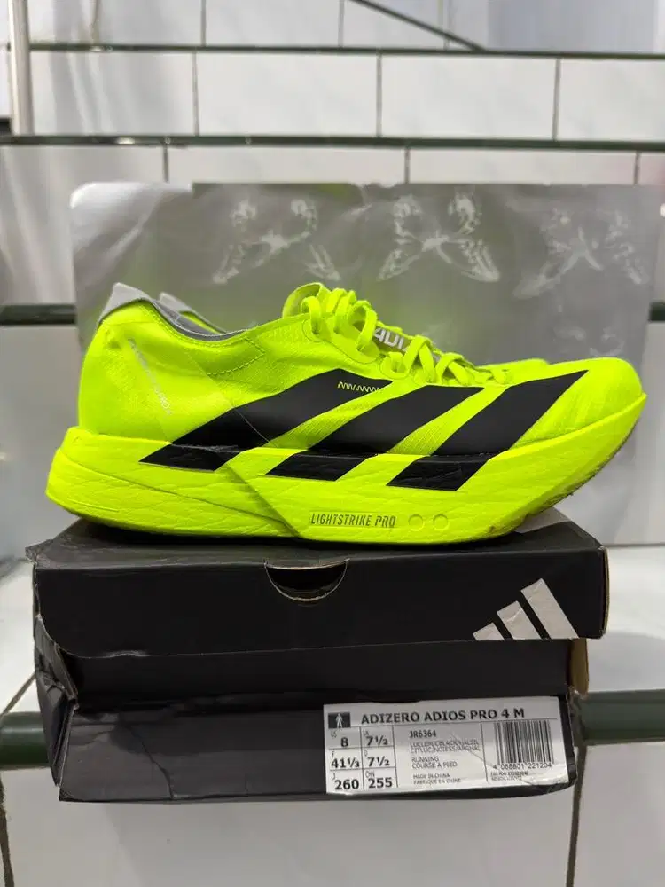 Adios Pro 4 Lucid Lemon sz 41 atau 26cm