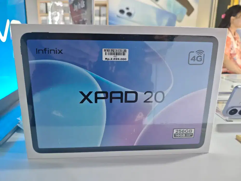 INFINIX XPAD 20 4G RAM 8+8/256GB ATLANTIS DAHSYAT