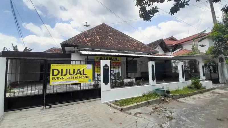Rumah Tinggal Lokasi Premium Dekat Stasiun Lempuyangan Yogyakarta