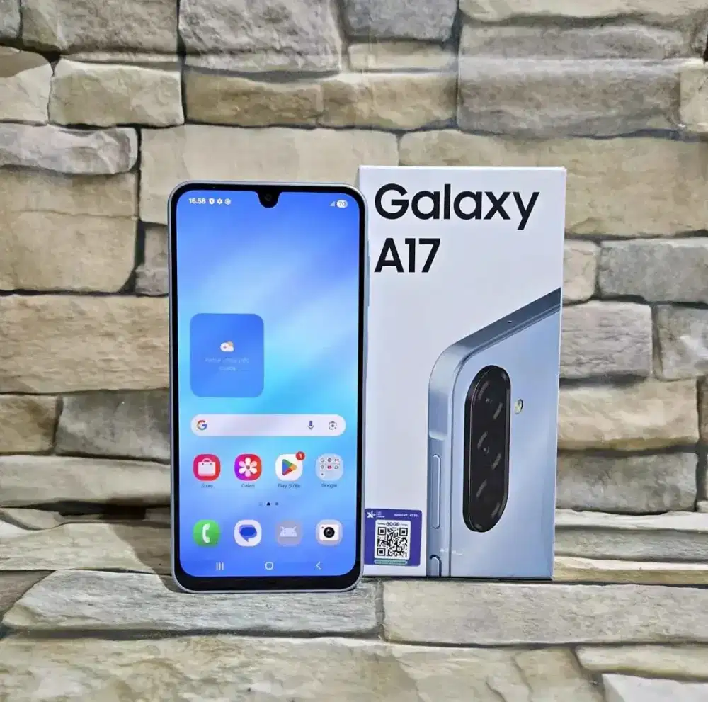 SAMSUNG A17 BARU , SEGEL, GARANSI ON