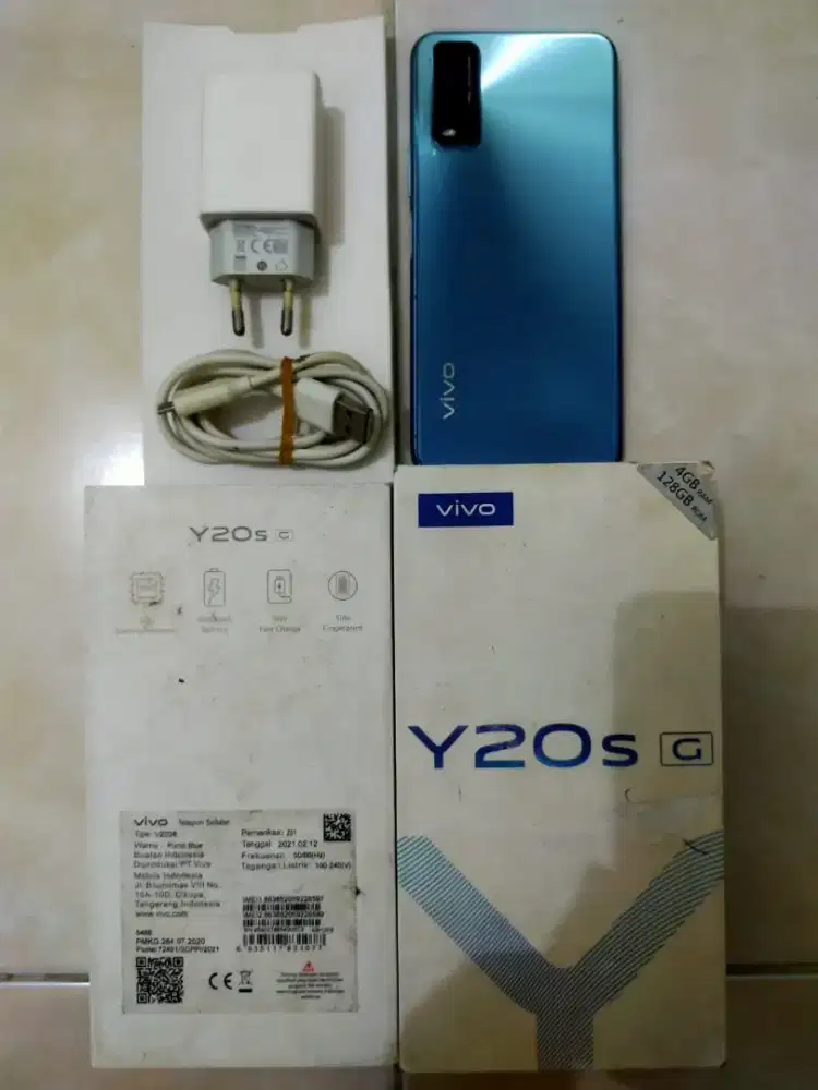Vivo Y20S G 4/128 asli Vivo bukan barang refurbish