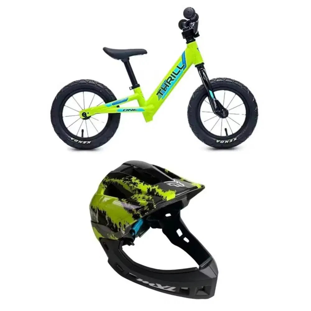 PUSHBIKE ONE BALANCE & HELM MXL ANAK