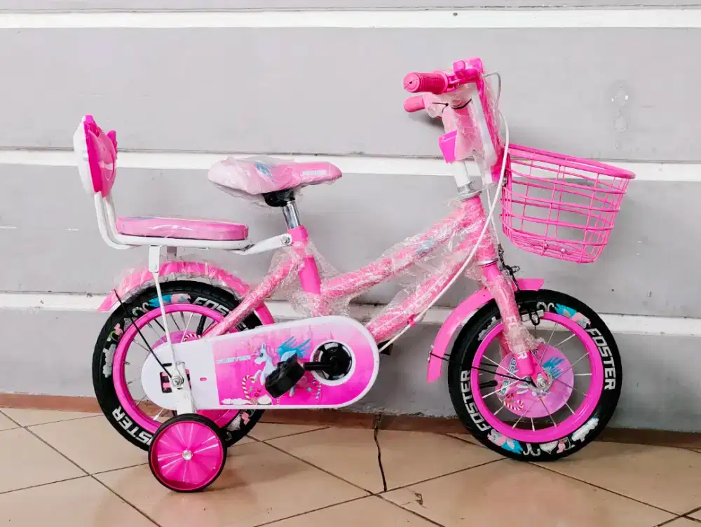 Sepeda anak merek foster uk'12 hrg 420rb net kondisi baru