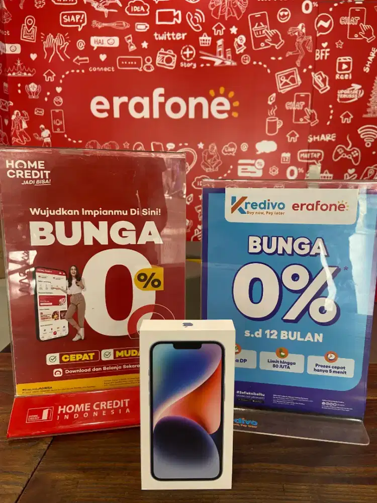 PROMO IPHONE 14 128GB || GARANSI RESMI || BISA KREDIT