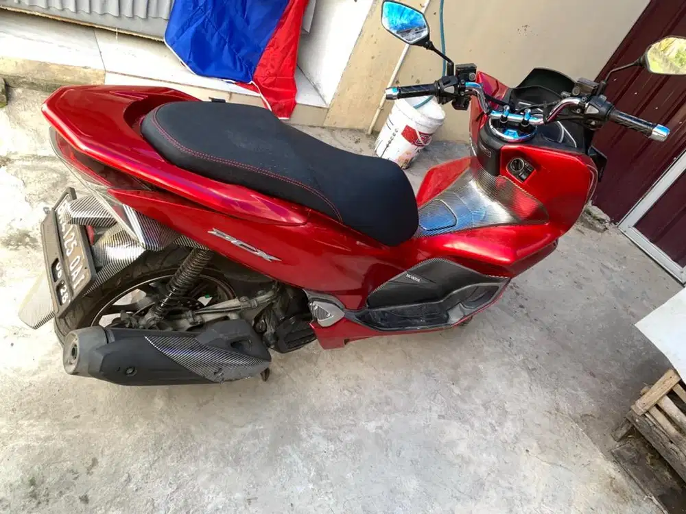 Honda PCX 2018 MERAH KOMPLIT SANGAT SEHAT