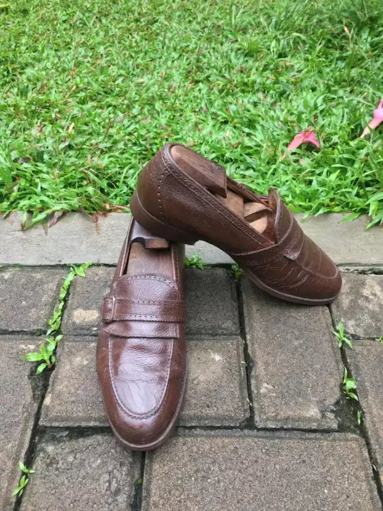 Sepatu Original Kulit Slip On Pino Giardini