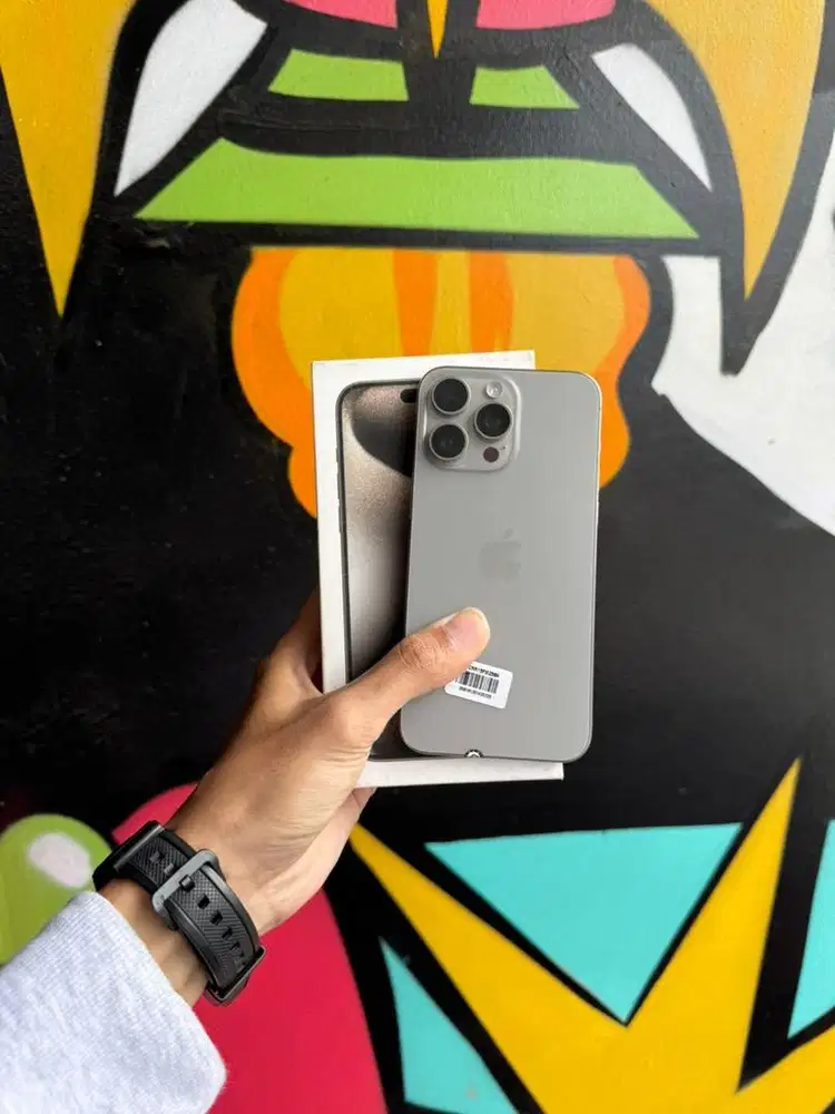 15PROMAX 256GB, NATURAL (GARANSI IBOX)