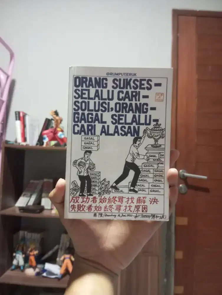 Buku Orang Sukses Selalu Cari Solusi, Orang Gagal Selalu Cari Alasan
