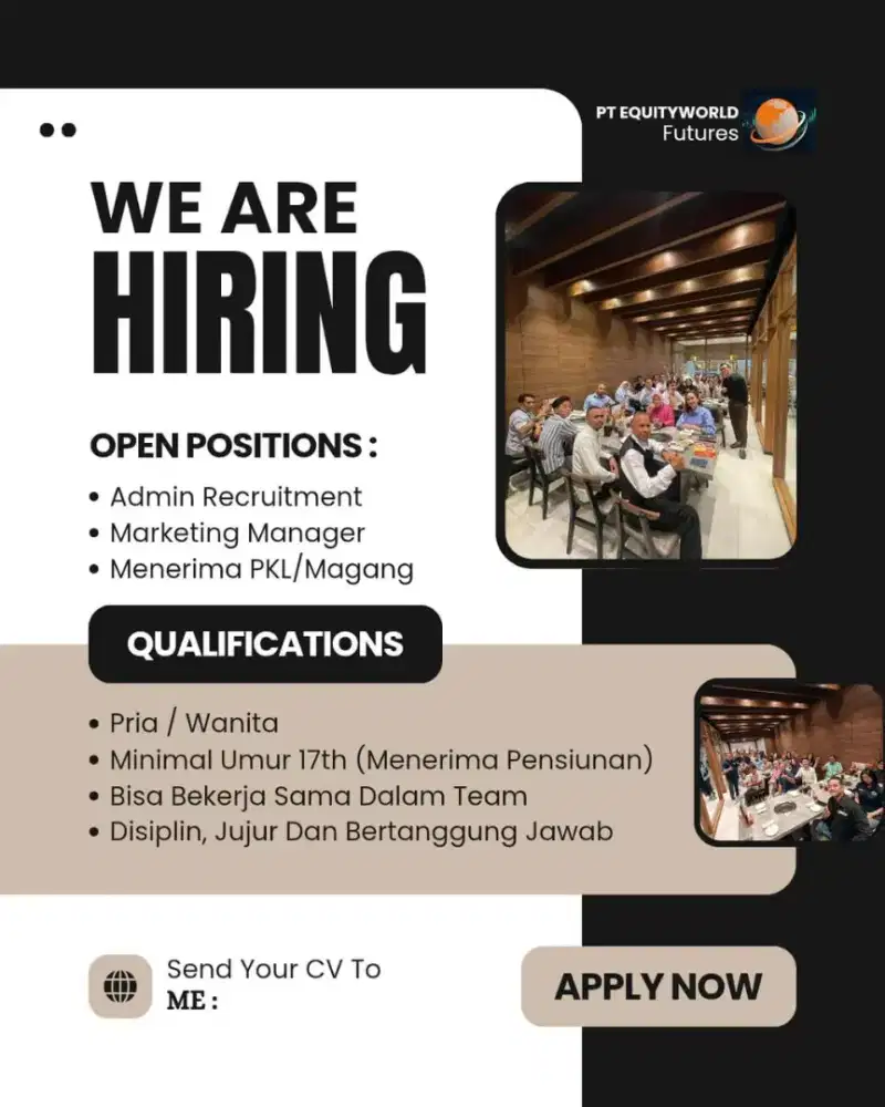 Info lowongan pekerjaan