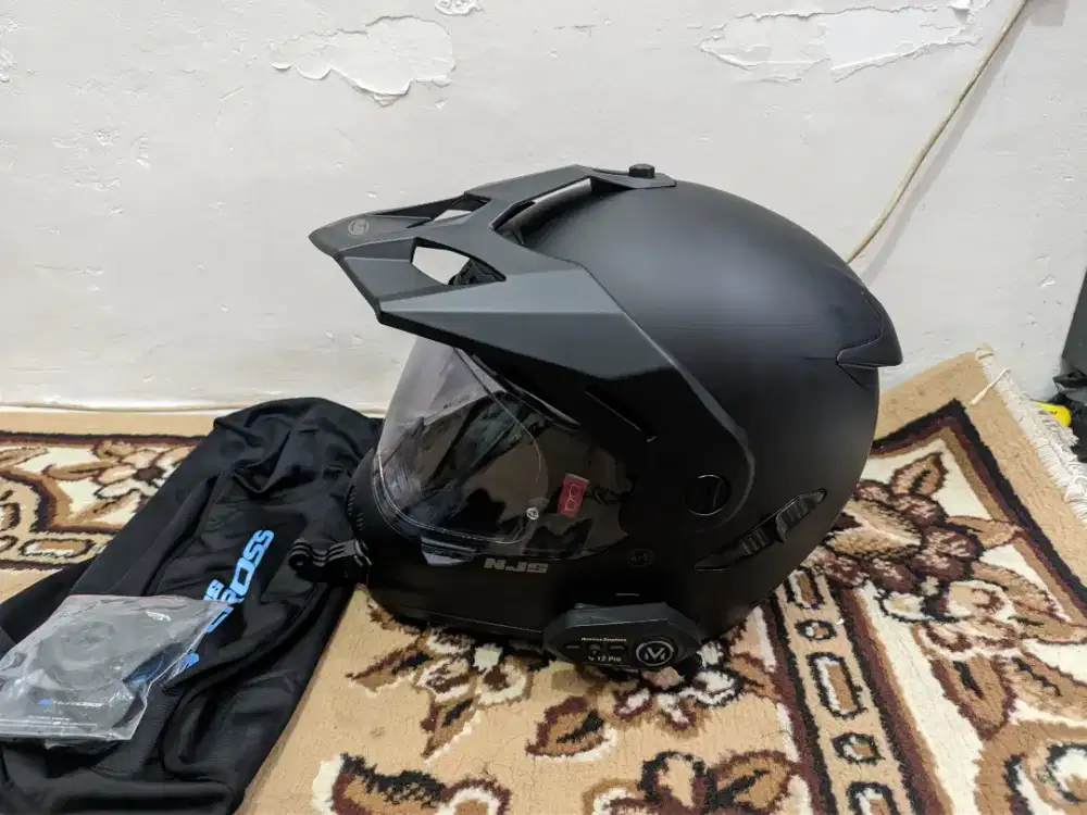 NJS S - CROSS | XXL | HITAM DOFF