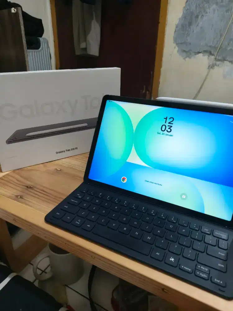 Samsung tab s10 fe 8/128 + keyboard ori samsung mulus galaxy Tab