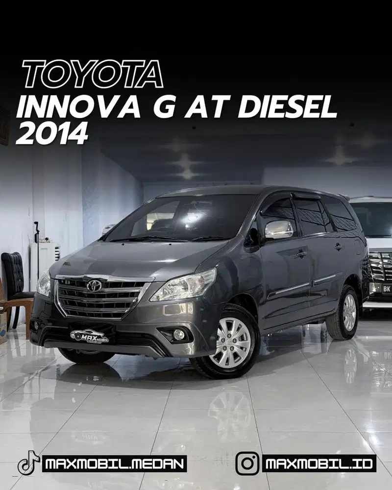 [DP 50JT‼️] TOYOTA KIJANG INNOVA 2.5 G AT 2014 pemakaian 2015