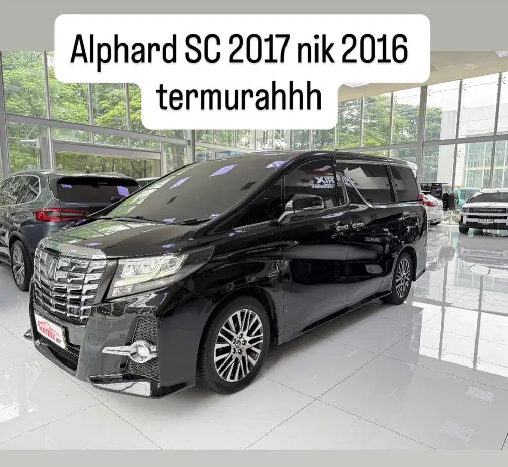 Toyota Alphard SC premium sound CBU (G) 2.5 2017nik2016
