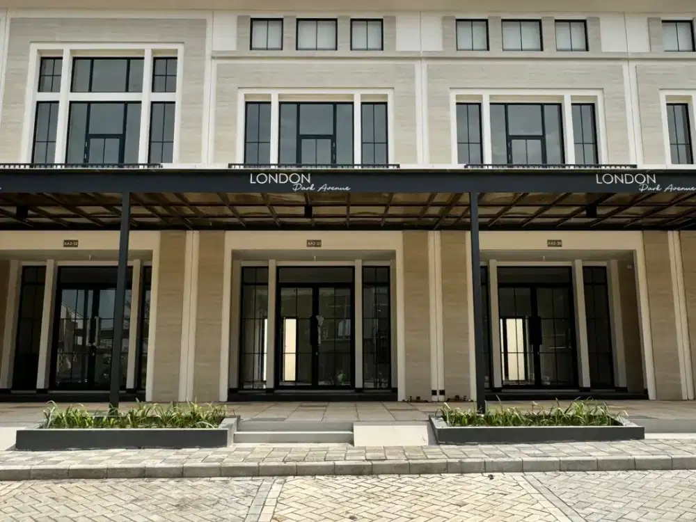 Ruko 2 Lantai Bagus di London Park Avenue Wisata Bukit Mas