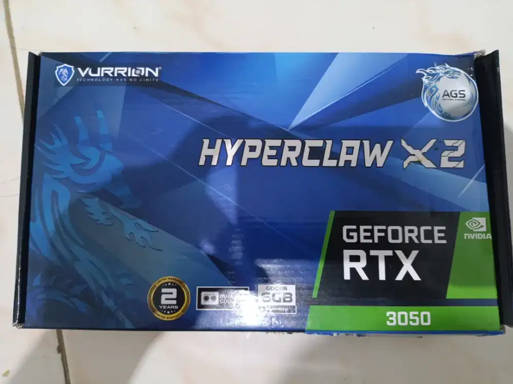 KARTU GRAFIS RTX 3050 6GB