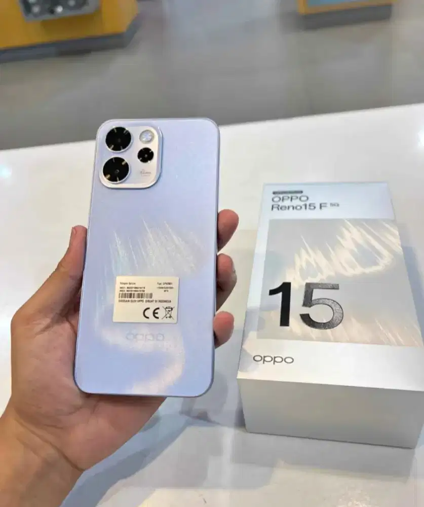 PROMO HP OPPO RENO 15F 5G 12/256 + GARANSI RESMI 100%