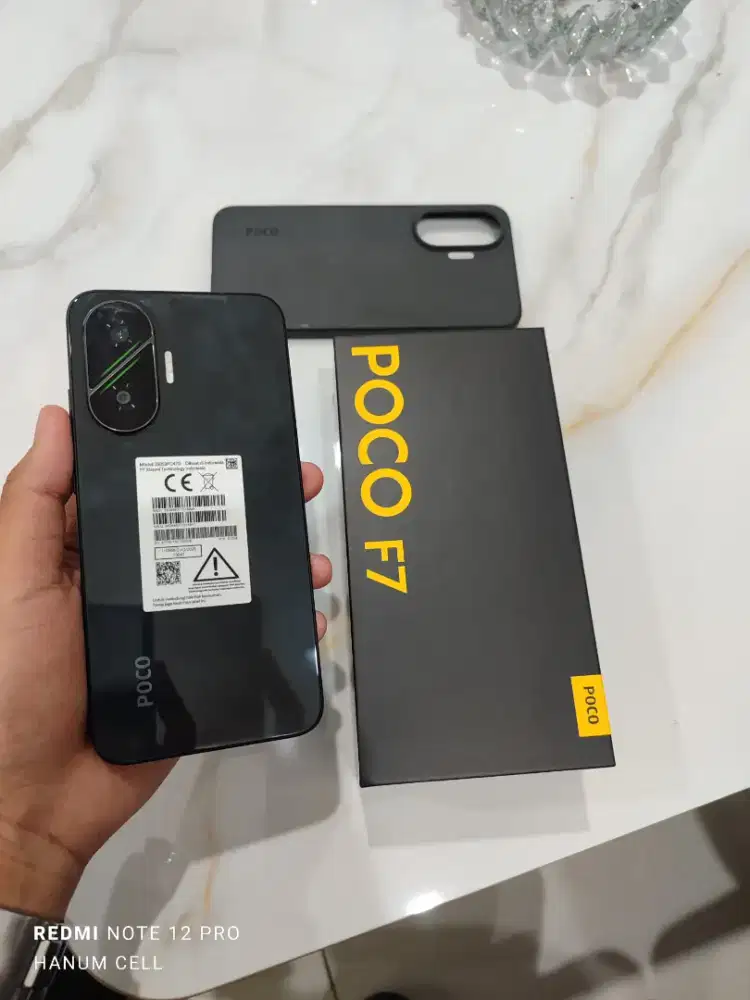 Poco F7 5G 12/512 fullset ORI mulus like new