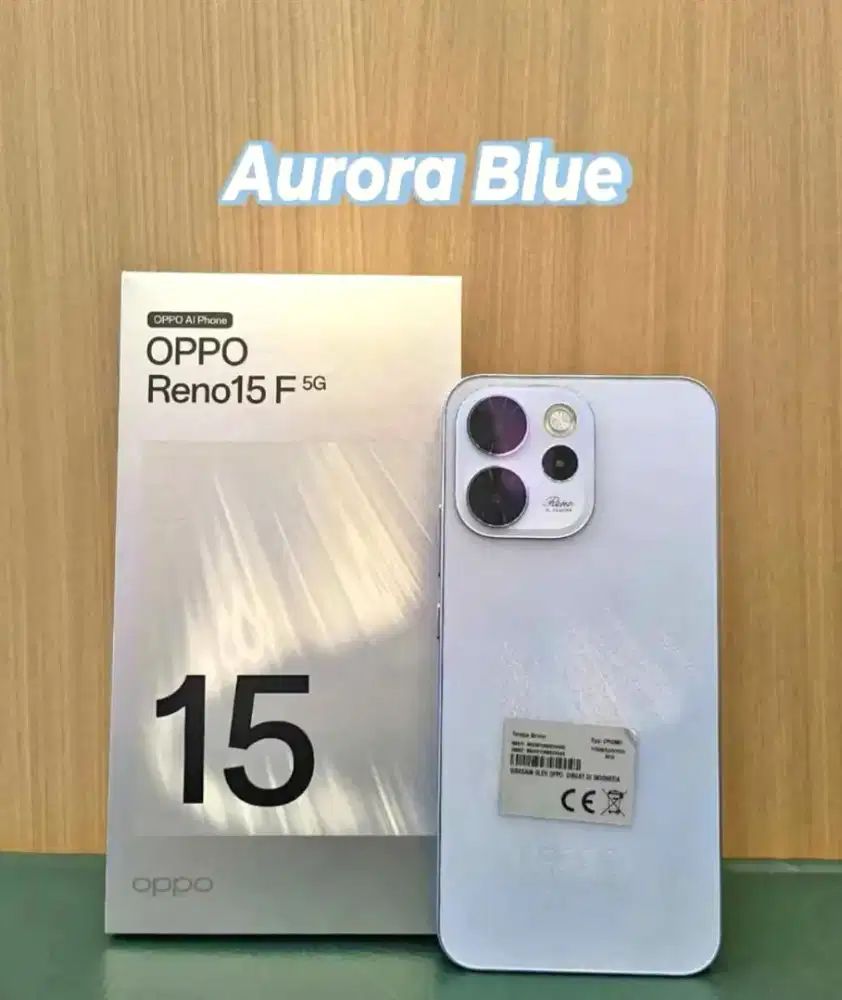 PROMO HP OPPO RENO 15F 5G 12/256 + GARANSI RESMI 100%