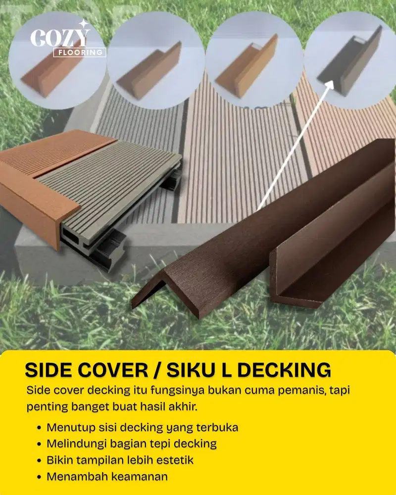 Siku L WPC Outdoor | Side cover decking WPC | List siku decking