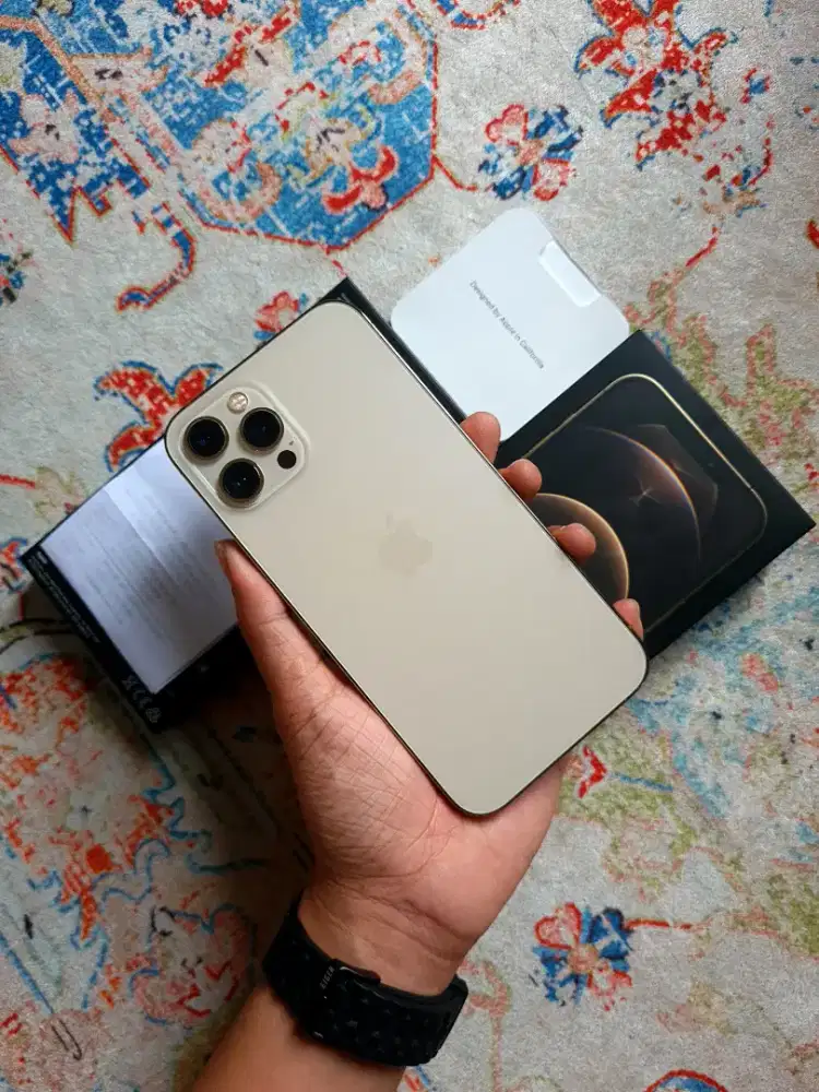 iPhone 12 Promax 256GB gold ex ibox