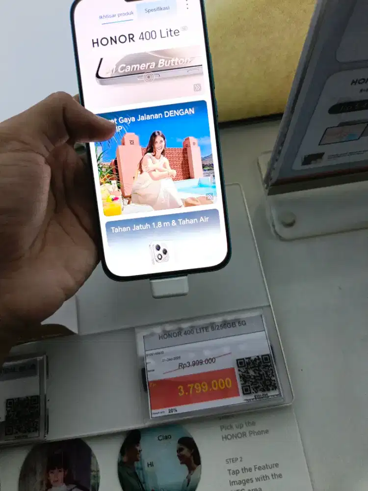 Honor 400 lite cashback