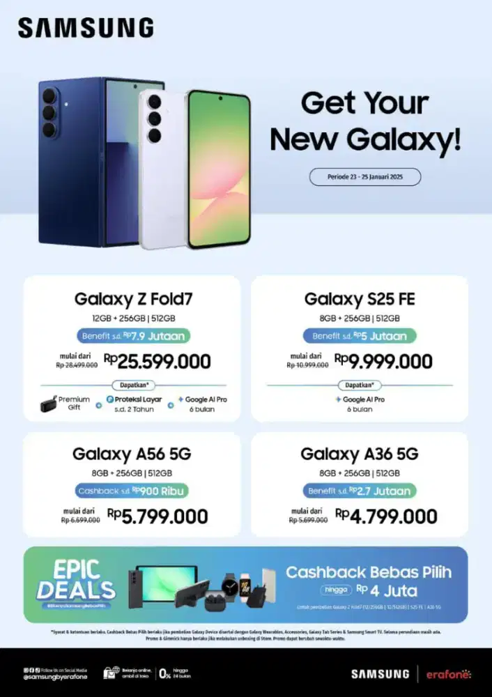 Samsung Galaxy Weekend Promo Cicilan 0%
