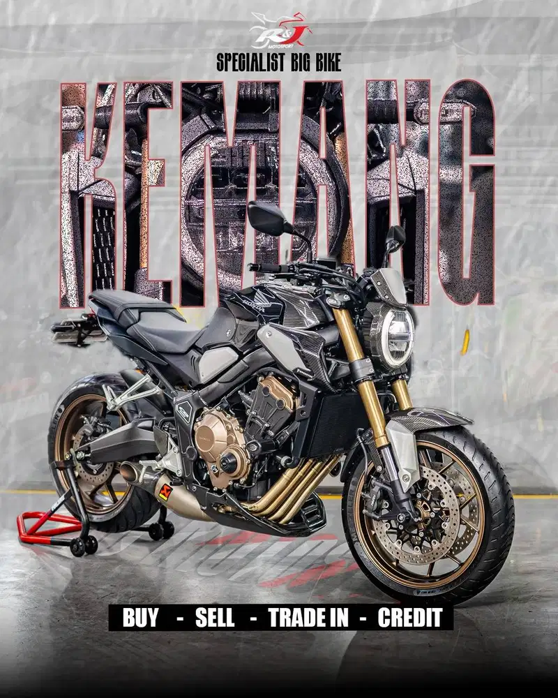 (FTOTAL MODIF 80JTAN Honda CB650 CB 650 Neo Knalpot Akrapovic